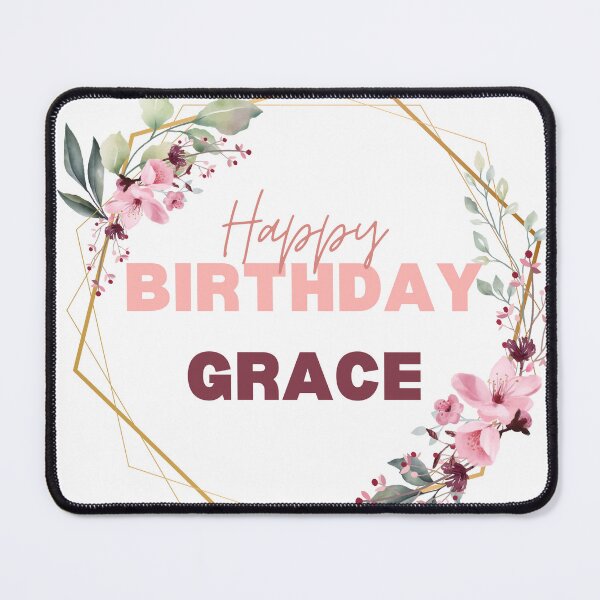 Item preview, Happy Birthday  Grace " T-Shirt! ,special day for girl designed and sold by Rida1Art.