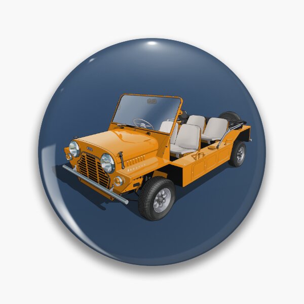 Item preview, Austin MiniMoke in orange designed and sold by candc-retro.