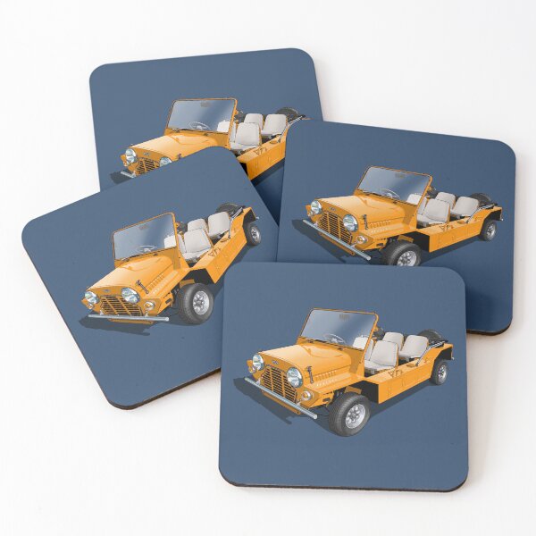 Item preview, Austin MiniMoke in orange designed and sold by candc-retro.