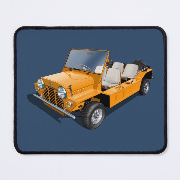 Item preview, Austin MiniMoke in orange designed and sold by candc-retro.