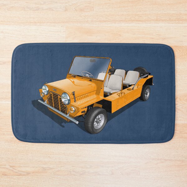 Item preview, Austin MiniMoke in orange designed and sold by candc-retro.