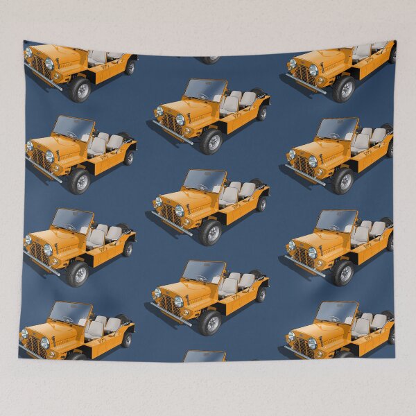Item preview, Austin MiniMoke in orange designed and sold by candc-retro.