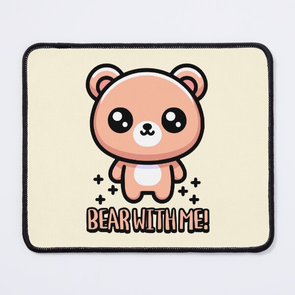 Item preview, Bear With Me! Cute Bear Pun designed and sold by PMCreative.