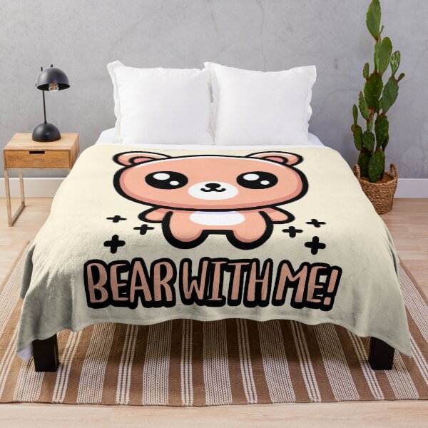 Item preview, Bear With Me! Cute Bear Pun designed and sold by PMCreative.