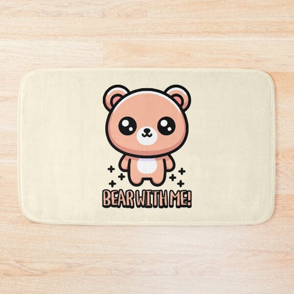 Item preview, Bear With Me! Cute Bear Pun designed and sold by PMCreative.