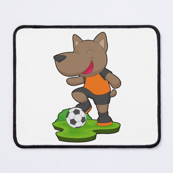 Item preview, Dog Soccer player Soccer designed and sold by Snabdesign84.