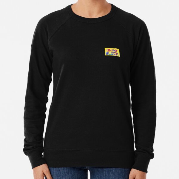 On my clearance block sweatshirt
