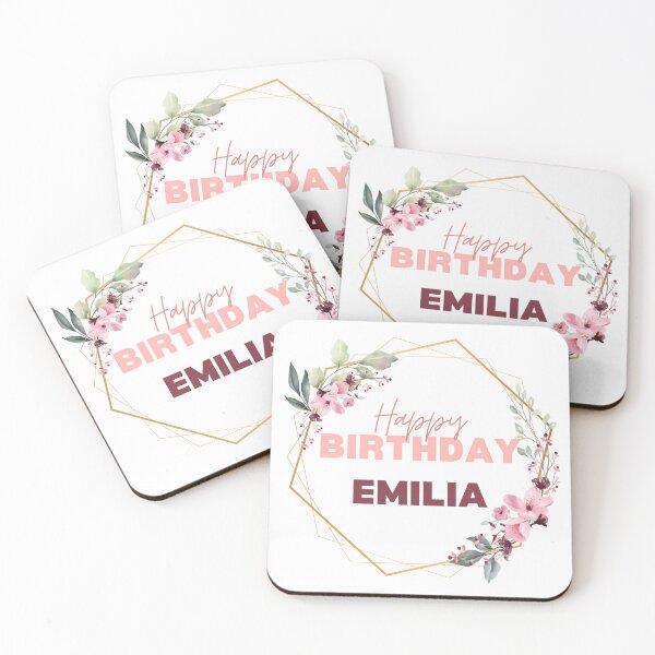 Item preview, Happy Birthday  Emilia , T-Shirt! ,special day for girl designed and sold by Rida1Art.