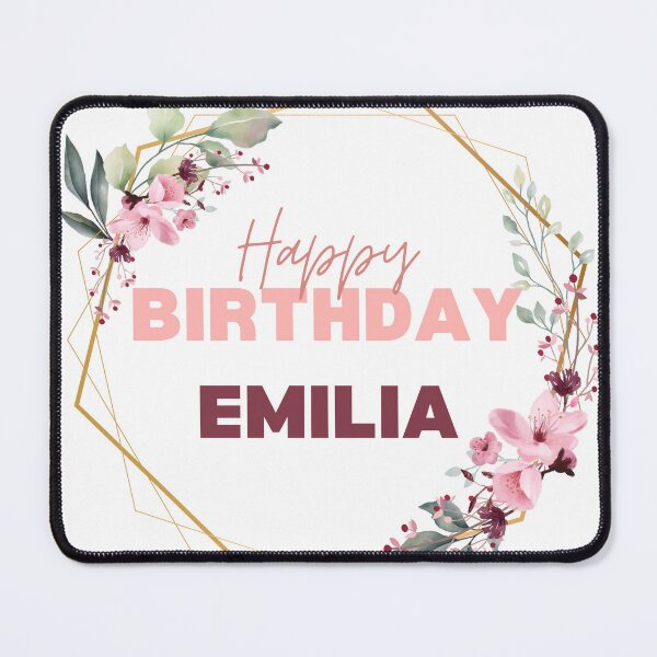 Item preview, Happy Birthday Emilia , T-Shirt! ,special day for girl designed and sold by Rida1Art.