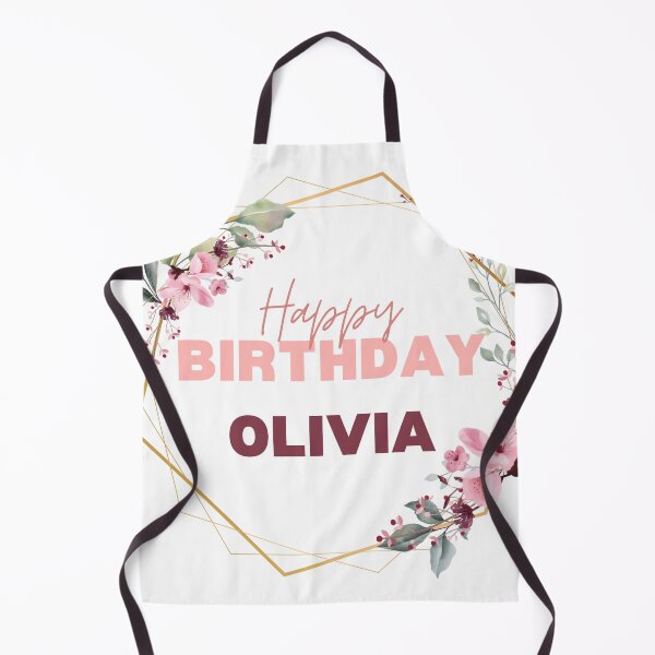 Item preview, Happy Birthday  OLivia ,T-Shirt! ,special day for girl designed and sold by Rida1Art.