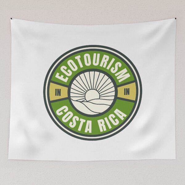 Item preview, Ecotourism in Costa Rica Green Logo designed and sold by Vintage-TM.