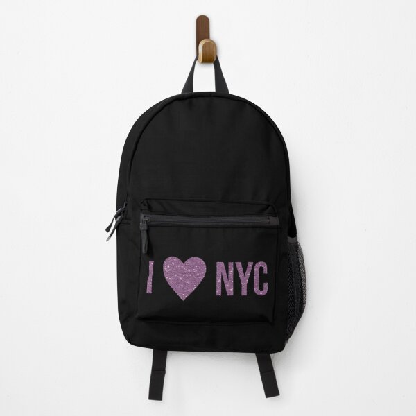 Item preview, I love NYC (glitter purple edition) designed and sold by asanaworld.