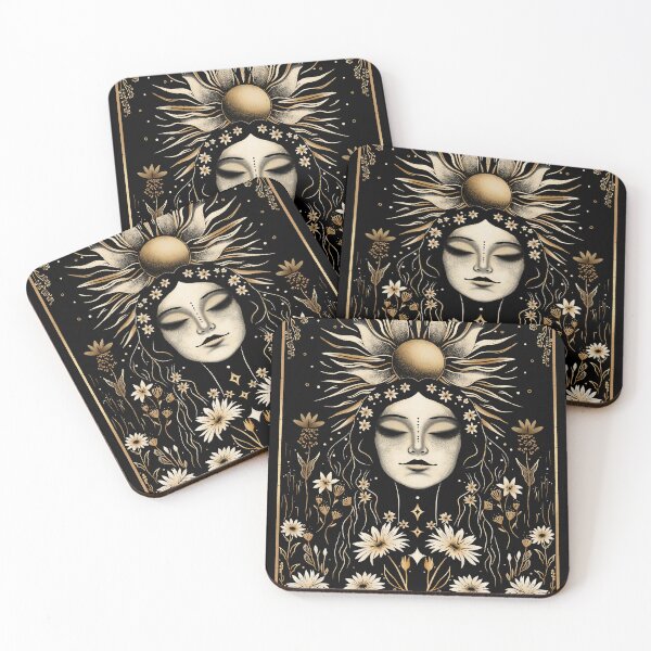 Item preview, Sun Goddess Witchy Tarot Art designed and sold by daianaart.
