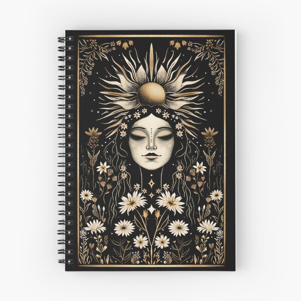 Item preview, Sun Goddess Witchy Tarot Art designed and sold by daianaart.