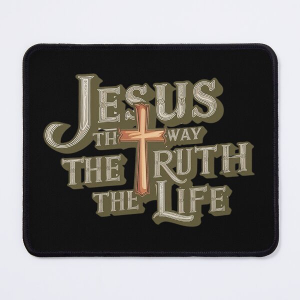 Item preview, Jesus the way the truth the life t-shirt designed and sold by urszulakier.