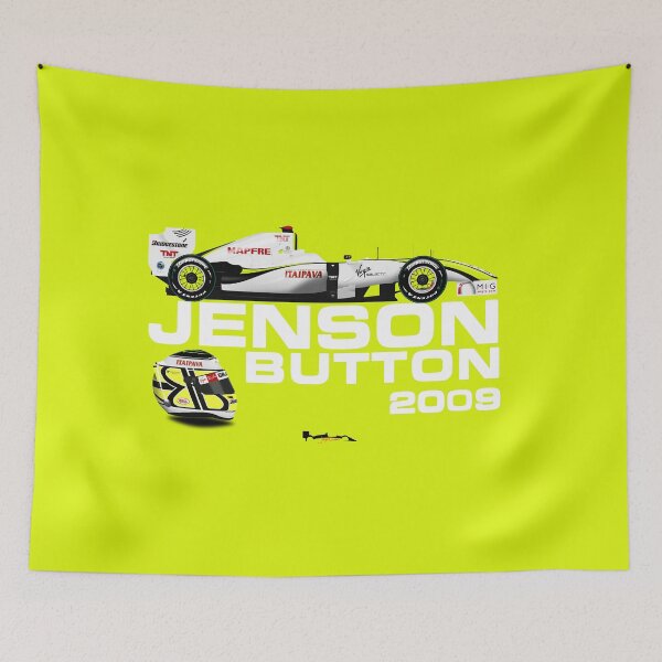 Item preview, Jenson Button - Brawn BGP001 - 2009 World Champion designed and sold by JageOwen.