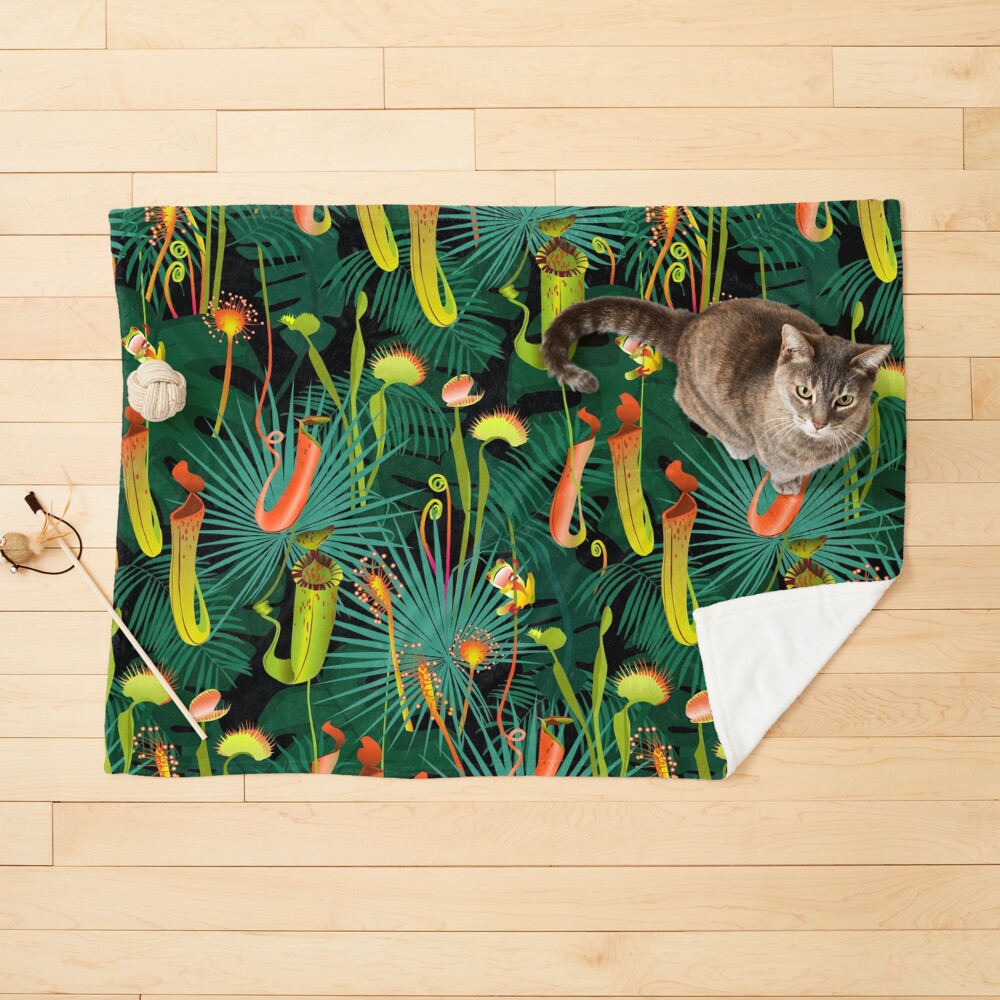 Vista previa del artículo con la obra «Manta para mascotas», diseñado y vendido por kobyakov.