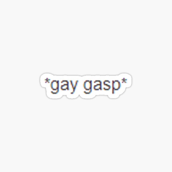 Gay 2025 gasp meme