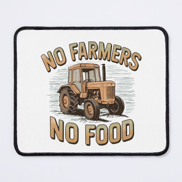 Item preview, No Farmers, No Food designed and sold by Mr Rychu.