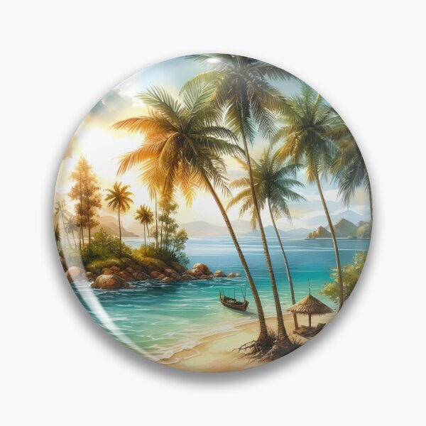 Item preview, Watercolor paintings of Thai sea islands designed and sold by fatimah-SL.