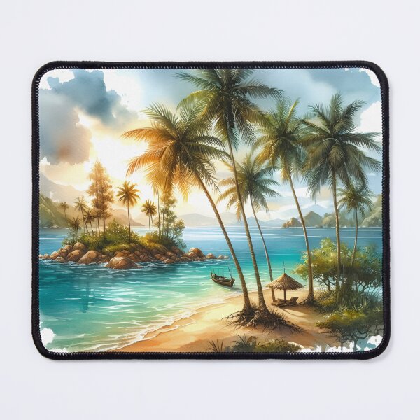 Item preview, Watercolor paintings of Thai sea islands designed and sold by fatimah-SL.