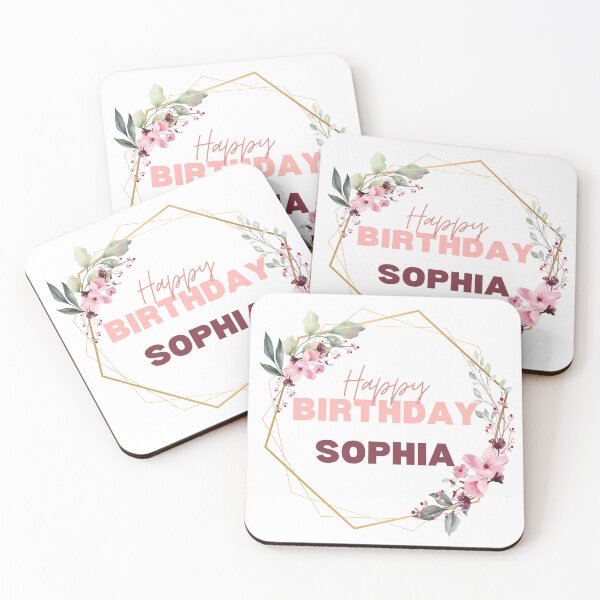 Item preview, Happy Birthday  Sophia ,T-Shirt! ,special day for girl designed and sold by Rida1Art.
