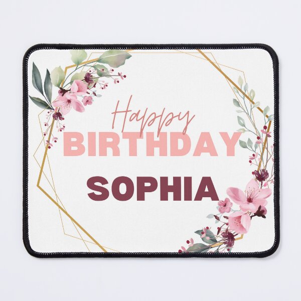 Item preview, Happy Birthday  Sophia ,T-Shirt! ,special day for girl designed and sold by Rida1Art.