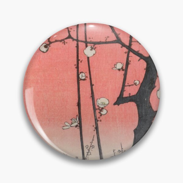Item preview, Utagawa Hiroshige The Plum Blossom Garden at Kameido | Japanese Ukiyo-e  Woodblock prints by Utagawa Hiroshige. designed and sold by TeeARTHY.