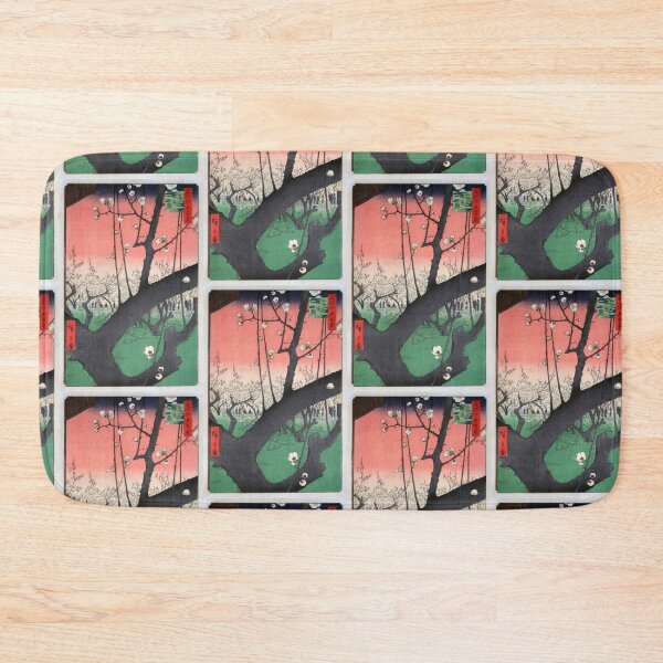 Item preview, Utagawa Hiroshige The Plum Blossom Garden at Kameido | Japanese Ukiyo-e  Woodblock prints by Utagawa Hiroshige. designed and sold by TeeARTHY.