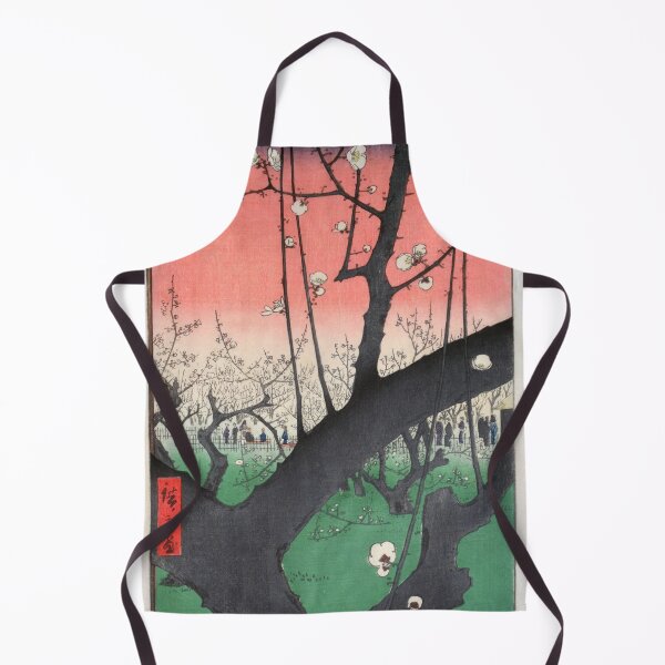 Item preview, Utagawa Hiroshige The Plum Blossom Garden at Kameido | Japanese Ukiyo-e Woodblock prints by Utagawa Hiroshige. designed and sold by TeeARTHY.
