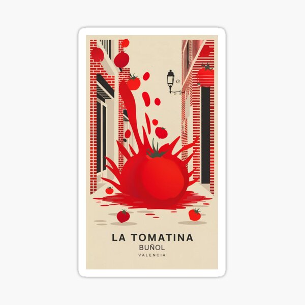 Item preview, La Tomatina Festival – Bunol – Valencia – Spanien: Tomatenmanie: Die Freude an La Tomatina designed and sold by sirtonine.