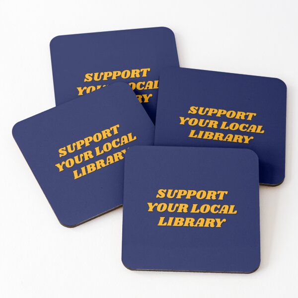 Item preview, Support your local library  designed and sold by Inspirationmotivation.