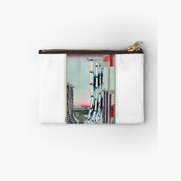 Item preview, Dyers' Quarter, Kanda, No. 75 from One Hundred Famous Views of Edo Utagawa Hiroshige  | Japanese Ukiyo-e  Woodblock prints by Utagawa Hiroshige. designed and sold by TeeARTHY.