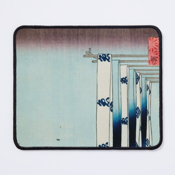 Item preview, Dyers' Quarter, Kanda, No. 75 from One Hundred Famous Views of Edo Utagawa Hiroshige | Japanese Ukiyo-e Woodblock prints by Utagawa Hiroshige. designed and sold by TeeARTHY.