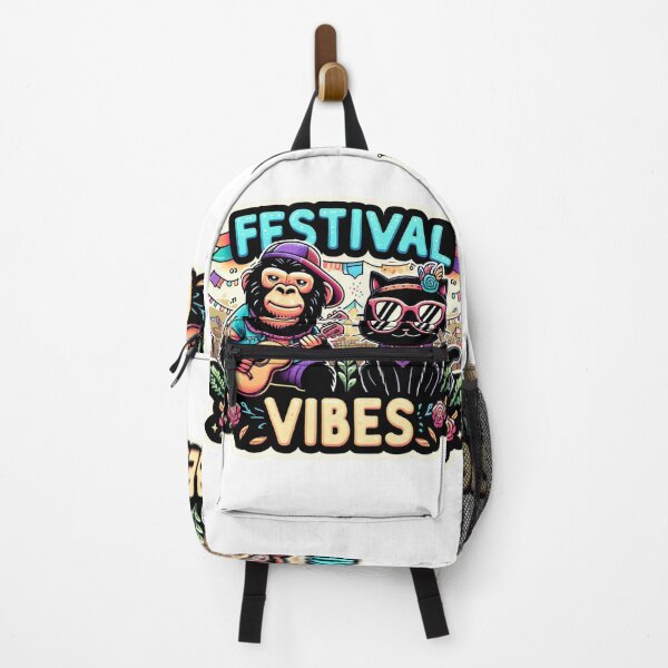 Item preview, Colorful Gorilla Black Cat Vacation Festival Concert Tour designed and sold by JediKittenWars.