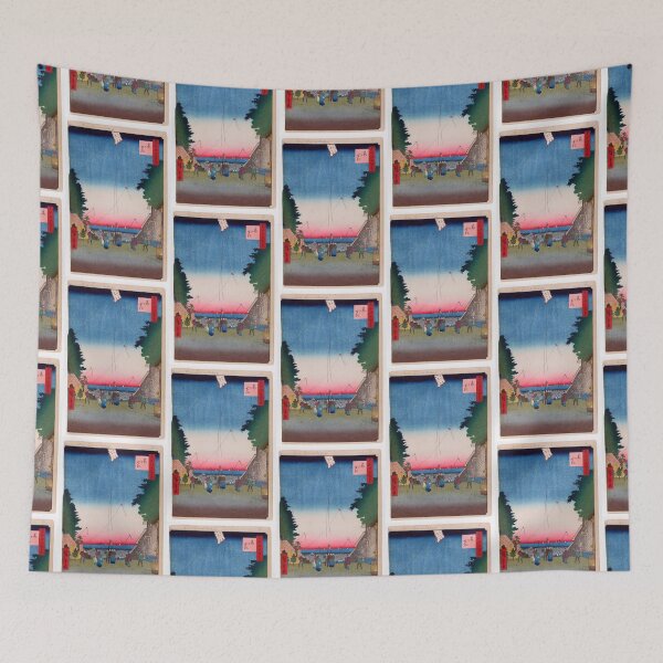 Item preview, Kasumigaseki, No. 2 in One Hundred Famous Views of Edo Utagawa Hiroshige | Japanese Ukiyo-e  Woodblock prints by Utagawa Hiroshige. designed and sold by TeeARTHY.