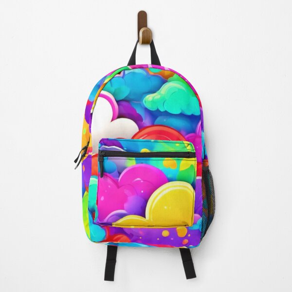 Item preview, Playful Color Clouds Art designed and sold by Health And Fitness Posts e-Store.