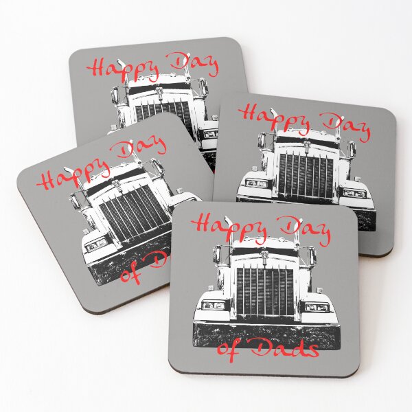 Item preview, Father's Day classic American semi truck Day of Dads designed and sold by soitwouldseem.