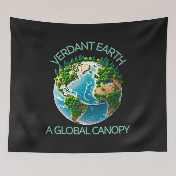 Item preview, Verdant Earth A Global Canopy designed and sold by elynne9.