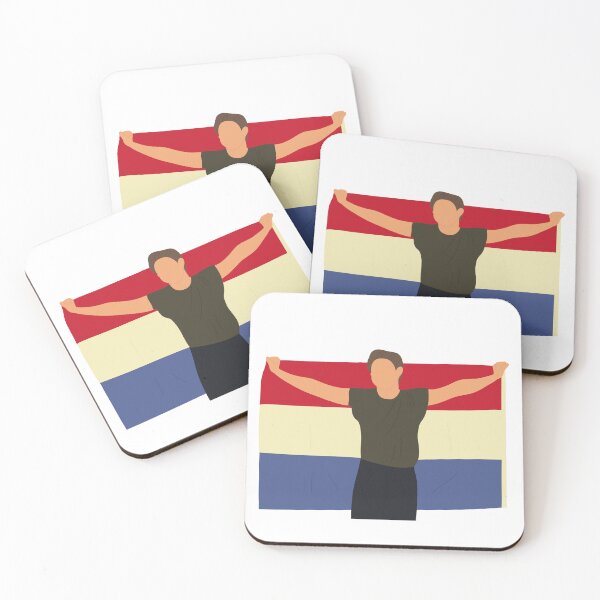 Item preview, Niall Horan holding up Dutch Flag Amsterdam The Show Live On Tour designed and sold by AnnesCreatives.