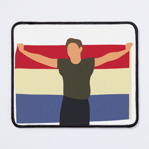 Item preview, Niall Horan holding up Dutch Flag Amsterdam The Show Live On Tour designed and sold by AnnesCreatives.