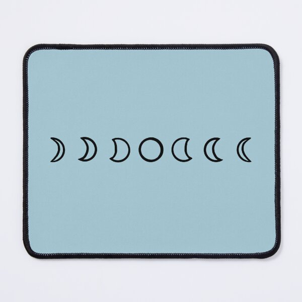 Item preview, Moon Phases Line Art - Black designed and sold by Pretty-Sounds.