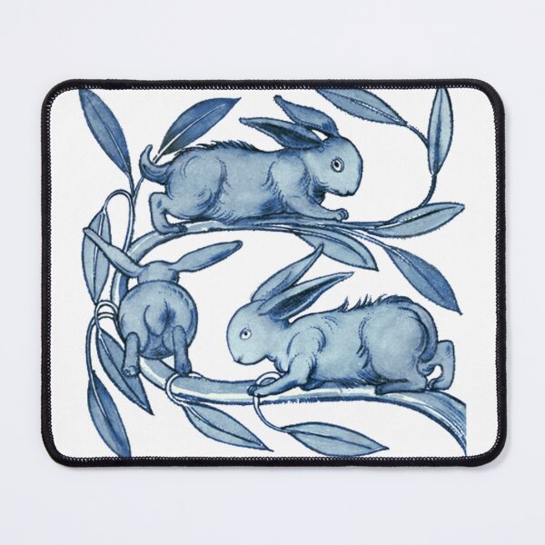 Item preview, William De Morgan Rabbits designed and sold by JoolyA.