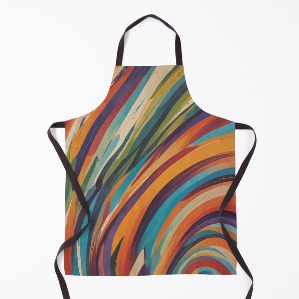 Item preview, Digital colorful Curve Arrow pattern print design designed and sold by imanshu.