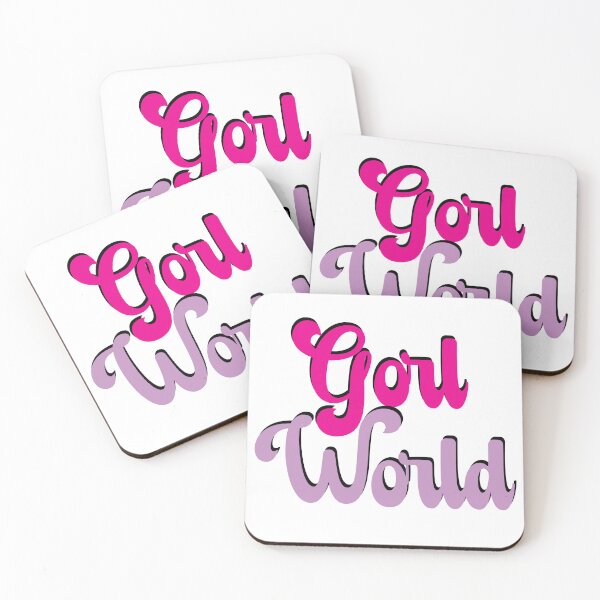 Item preview, Gorl World Logo designed and sold by Marvel Selke.