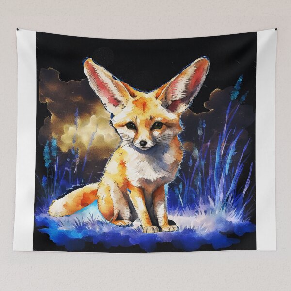 Item preview, Fennec Fox night version designed and sold by Helios Be. Lavsh.