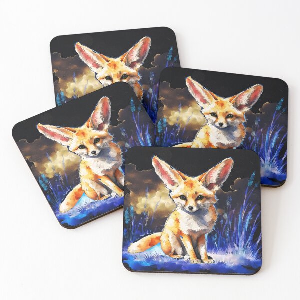 Item preview, Fennec Fox night version designed and sold by Helios Be. Lavsh.