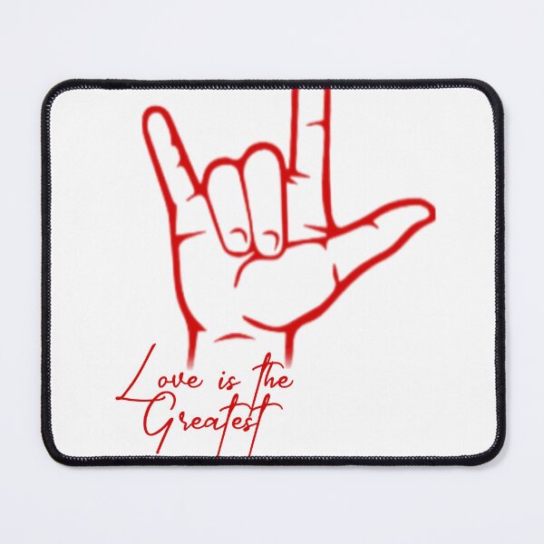 Item preview, I love you sign language designed and sold by Abibless1998.