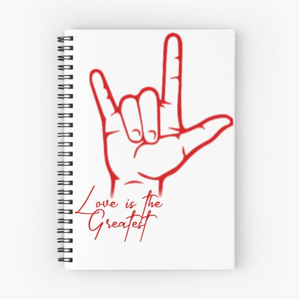 Item preview, I love you sign language  designed and sold by Abibless1998.