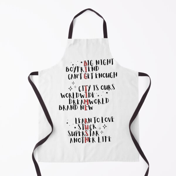 Item preview, Big Time Rush BTR songs titles designed and sold by findyourmerchpl.